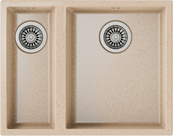 TEKA SQUARE 560 TEZGAH ALTI AVENA BEJ GRANİT EVYE - Image 1