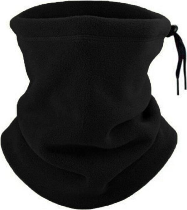 Kadın Erkek Polar Boyunluk Kışlık İpli Bere Termal Sıcak Unisex - Image 1