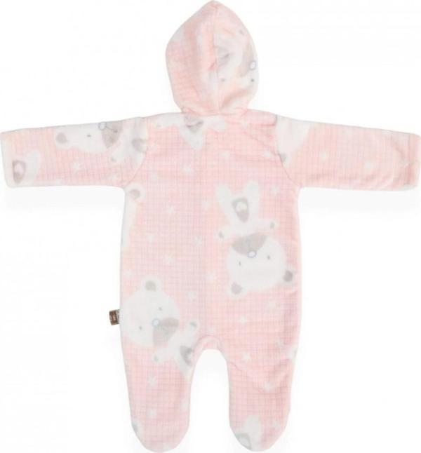 Bebitof Ayıcık Desenli Welsoft Bebek Tulumu 70324 - Image 1