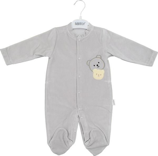 Bebitof Kardeş Ayıcık Desenli Bebek Tulumu 70500 - Image 1
