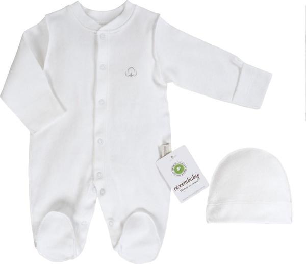 Ciccim Baby Pamuklu Prematüre Bebek Tulumu 4947 - Image 1