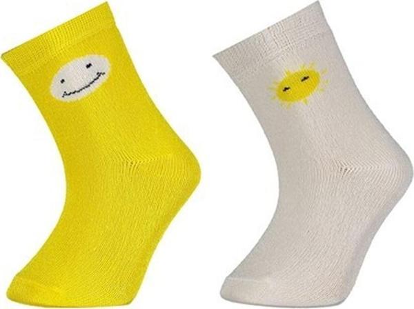 Biorganic Desenli 2'li Bebek Çorabı 68384 - Image 1