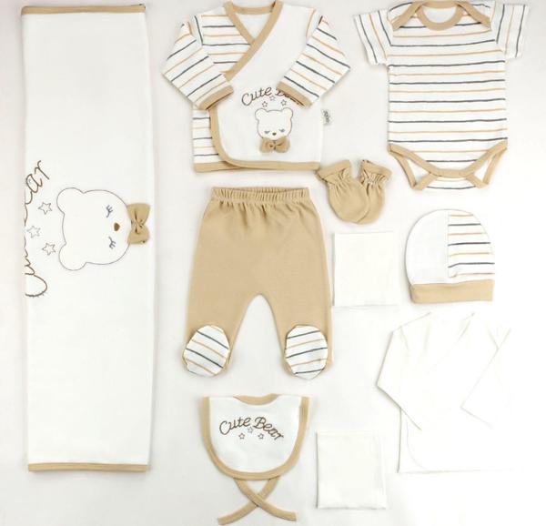 Sebi Bebe Cute Bear 10'lu Hastane Çıkış Seti 2020 - Image 1