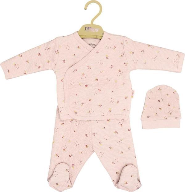 Tiffany Baby Rose Theme 3'lü Bebek Zıbın Seti 2421078 - Image 1