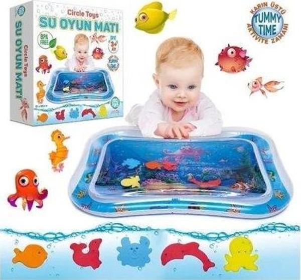 Birlik Toys Tummy Tıme Şişme Su Matı - Image 1