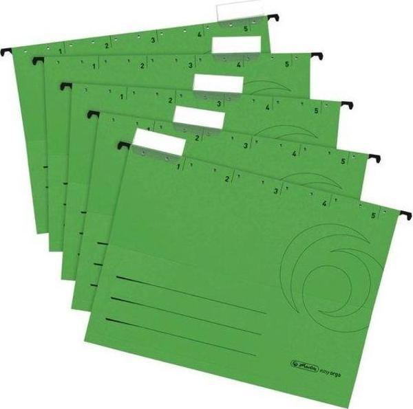 HERLITZ ASKILI DOSYA 5 Lİ YEŞİL 5874680 - Image 1