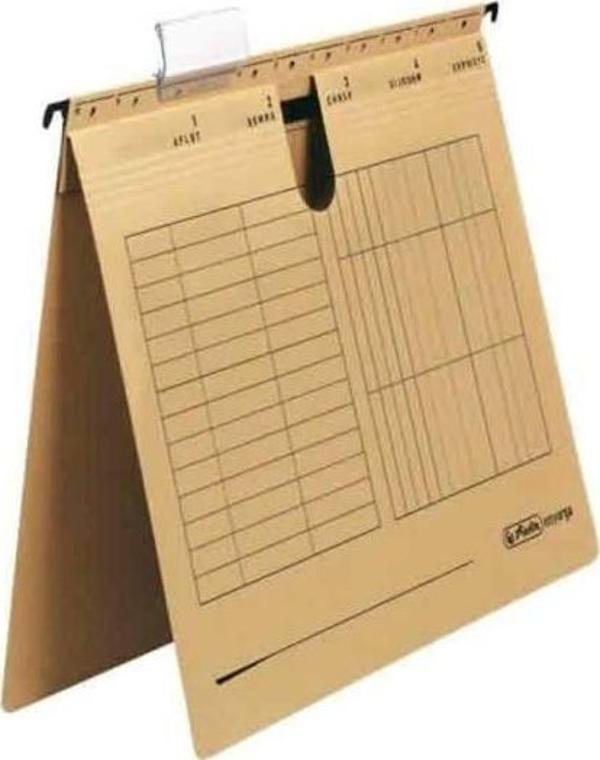 HERLITZ ASKILI DOSYA TELLİ 5 Lİ BEJ 5874 - Image 1