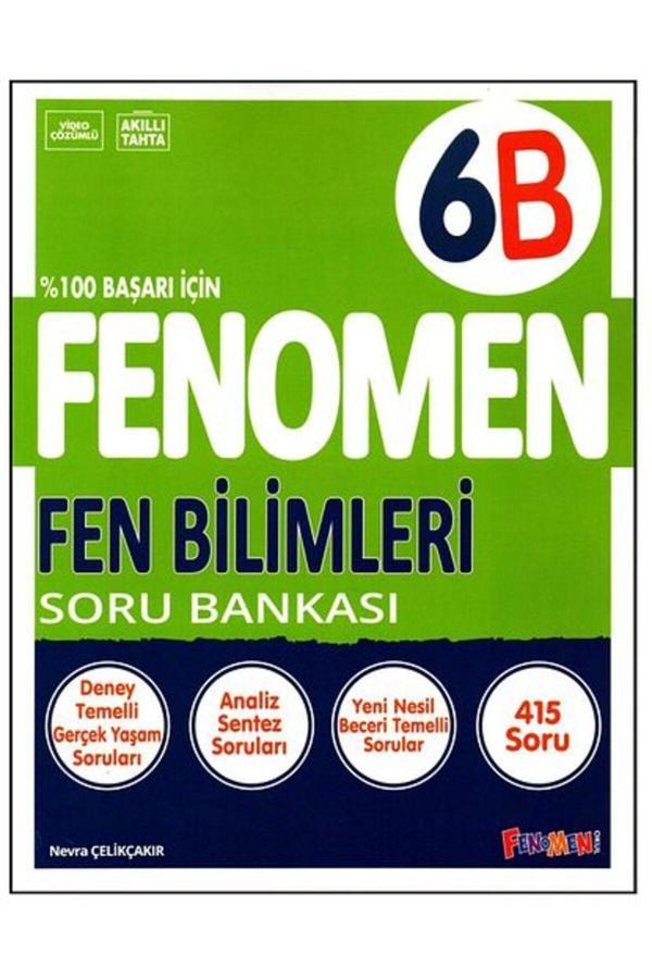 Fenomen Yayıncılık 6. Sınıf Fen Bilimleri Soru Bankası (B) - Fenomen Yayıncılık - Image 1
