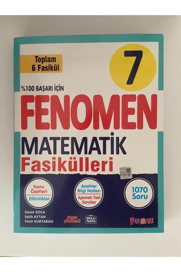 Fenomen Yayıncılık 7. Sınıf Matematik Fasikül Seti 6 Fasikül - Fenomen Yayıncılık - Image 1