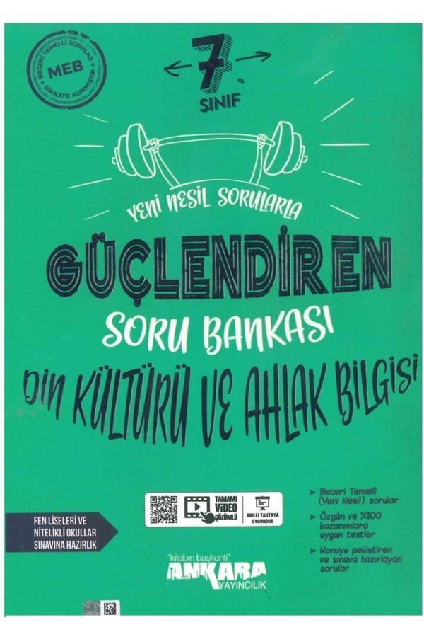 Ankara Yayıncılık 7. Sınıf Din Kültürü Ve Ahlak Bilgisi Güçlendiren Soru Bankası - Ankara Yayıncılık - Image 1