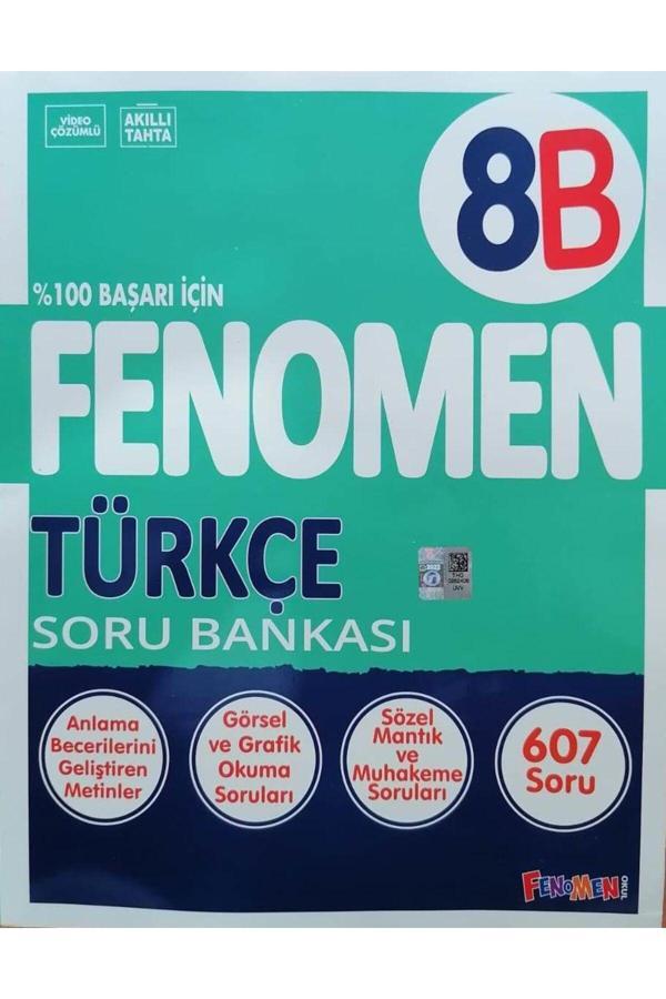 Fenomen Yayıncılık 8.Sınıf Lgs Yeni Baskı Türkçe - B Soru Bankası - Fnm - Fenomen Yayıncılık - Image 1