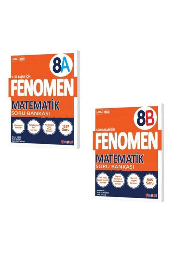 Fenomen Yayıncılık 8.Sınıf Matematik A Ve Matematik B Soru Bankası - Fenomen Yayıncılık - Image 1