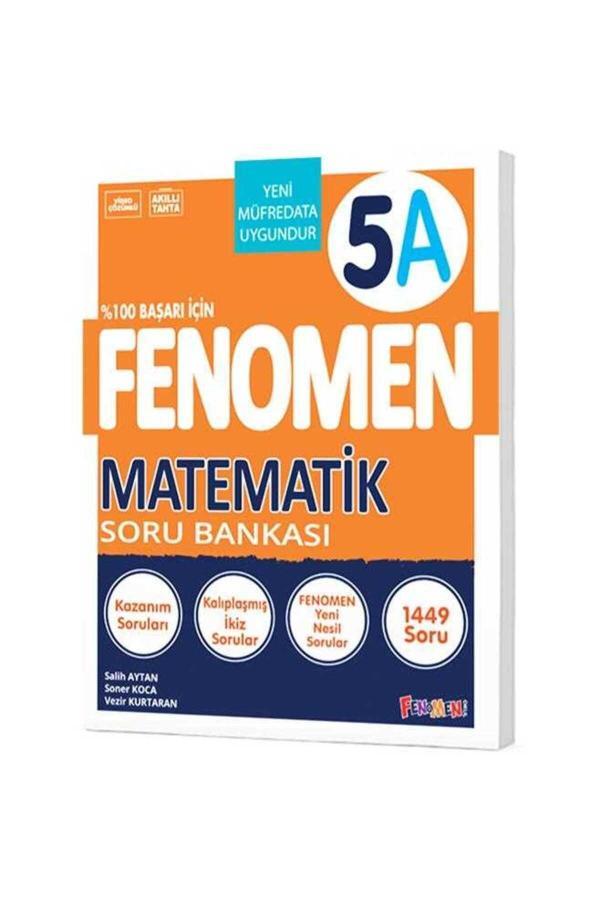 Fenomen Yayıncılık Okul Yayınları 5. Sınıf Matematik A Soru Bankası - Fenomen Yayıncılık - Image 1