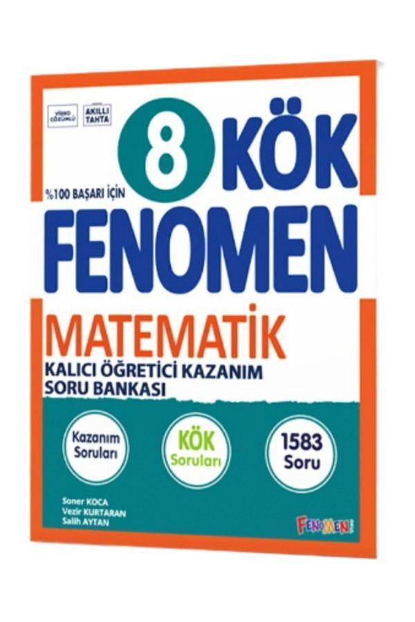 Gama Yayınları Fenomen 8.Sınıf Kök Matematik Kalıcı Öğretici Kazanım Soru Bankası - Gama Yayınları - Image 1