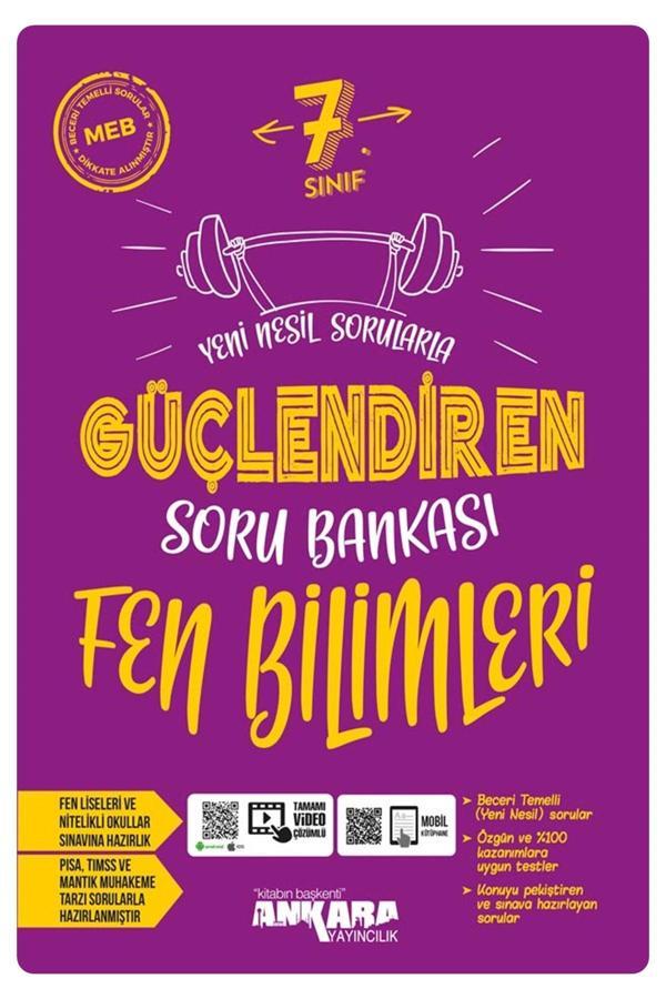 Ankara Yayıncılık Güncel 7.Sınıf Fen Bilimleri Yeni Nesil Sorularla Güçlendiren Soru Bankası - Ankara Yayıncılık - Image 1