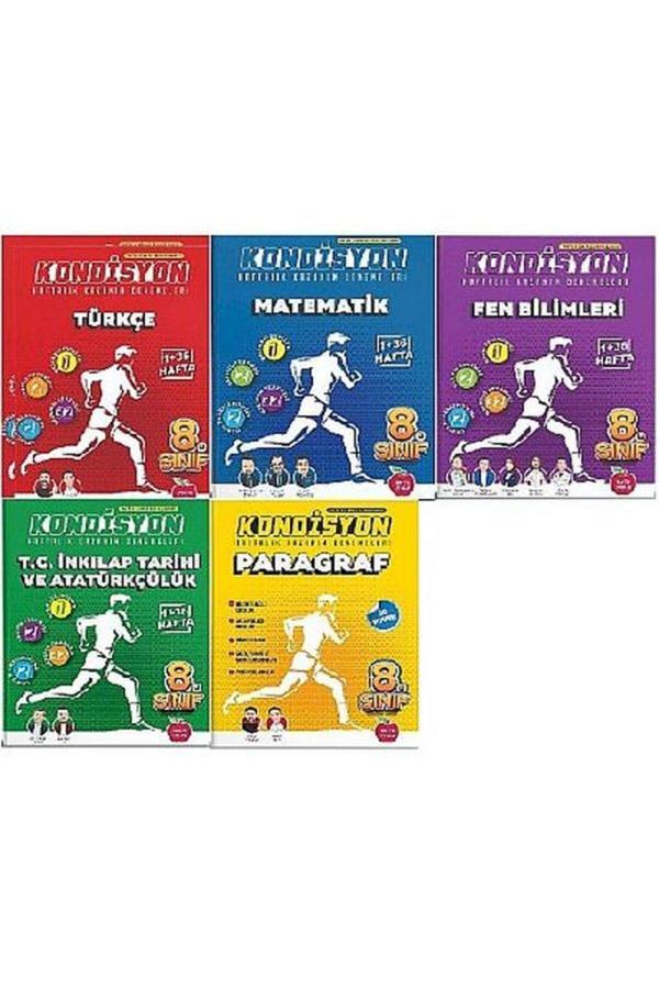 Newton Yayınları Yeni Lgs 8.Sınıf Kondisyon Denemeleri Set ( 5 Kitap ) 2023 Basım - Newton Yayınları - Image 1