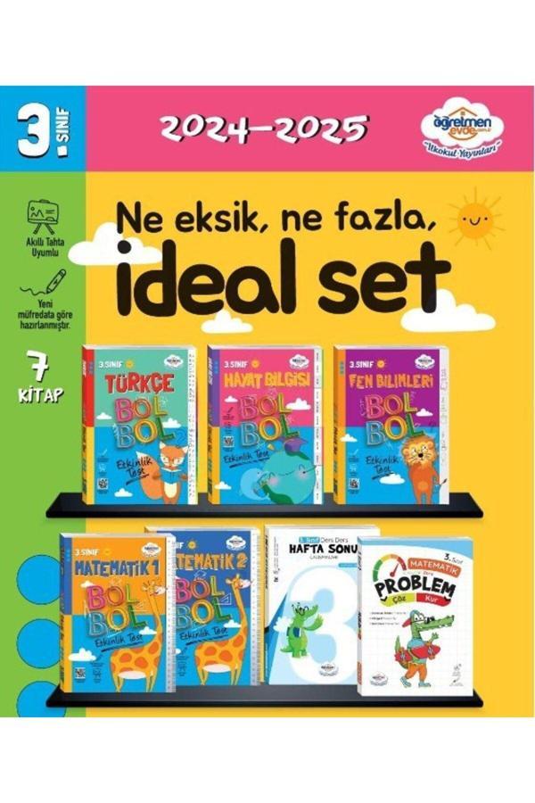 Öğretmen Evde Yayınları Öğretmen Evde 3.Sınıf 7'Li İdeal Set 2024-2025 - Öğretmen Evde Yayınları - Image 1