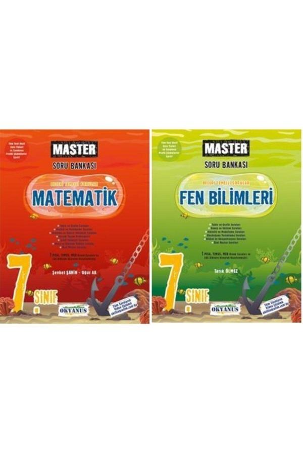 Okyanus Yayıncılık 7. Sınıf Master Matematik Ve Fen Soru Bankası - Okyanus Yayıncılık - Image 1