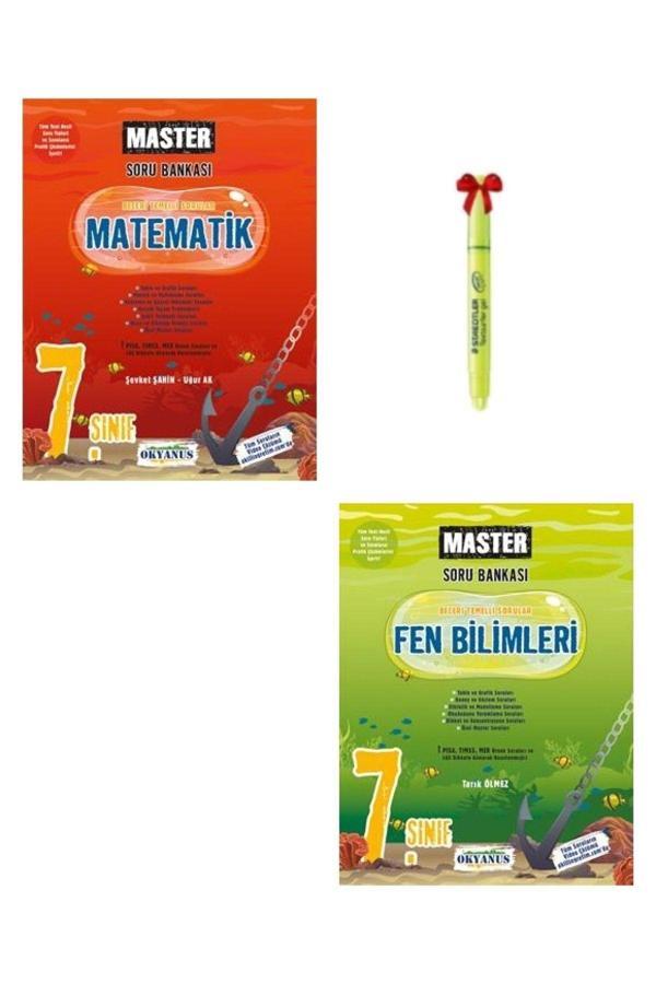 Okyanus Yayıncılık 7.Sınıf Master Matematik Fen Bilimleri Soru Bankası - Okyanus Yayıncılık - Image 1