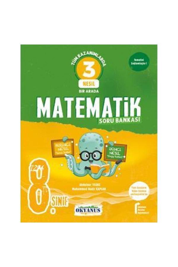 Okyanus Yayıncılık 8. Sınıf 3 Nesil Matematik Soru Bankası - Okyanus Yayıncılık - Image 1
