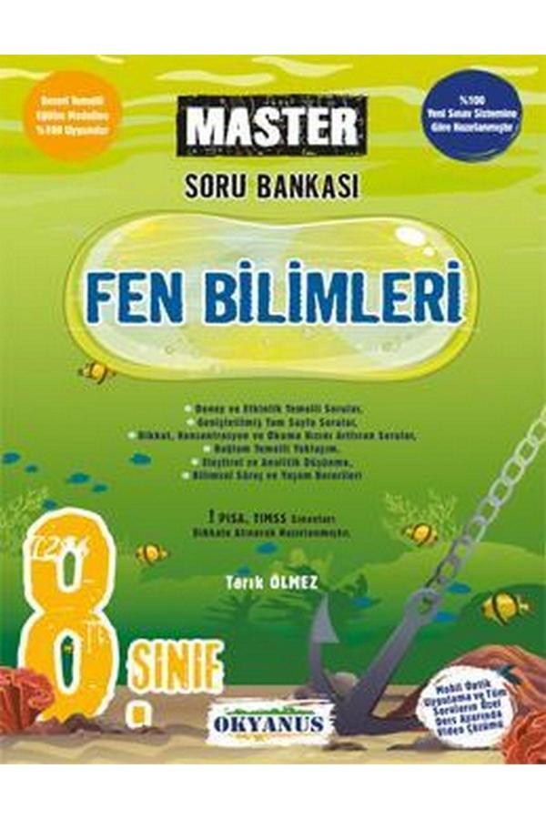 Okyanus Yayıncılık 8. Sınıf Master Fen Bilimleri Soru Bankası 2024 - Okyanus Yayıncılık - Image 1