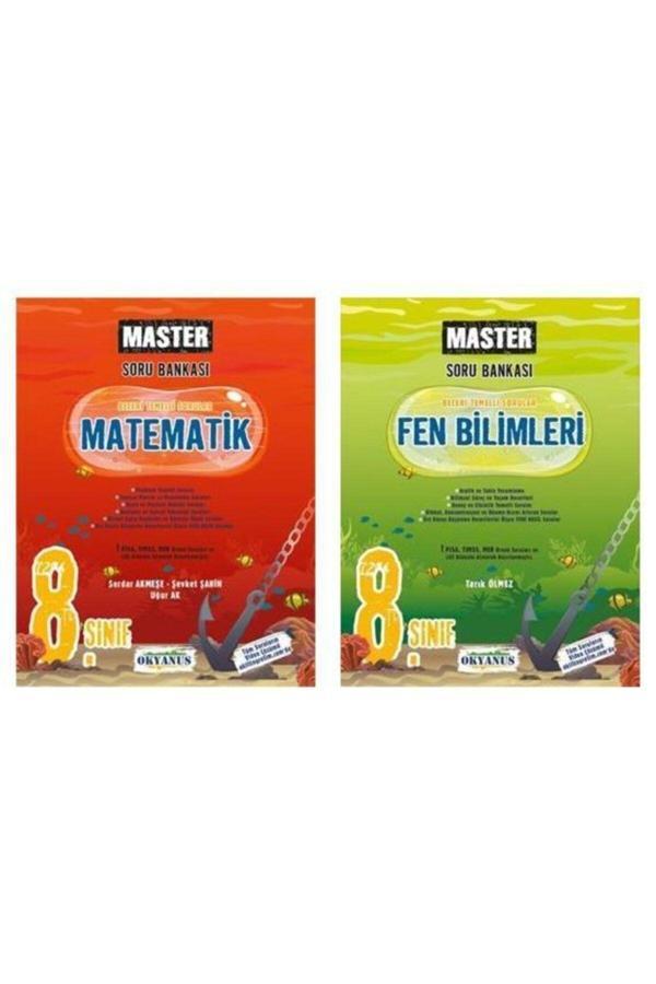 Okyanus Yayıncılık 8. Sınıf Master Matematik+Fen Soru Bankası - Okyanus Yayıncılık - Image 1