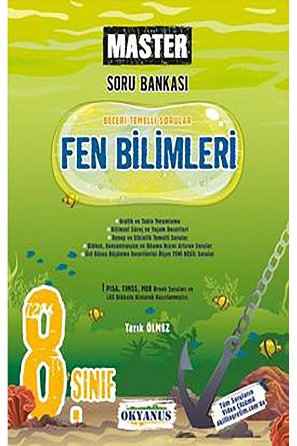 Okyanus Yayıncılık 8.Sınıf Master Fen Bilimleri Soru Bankası - Okyanus Yayıncılık - Image 1