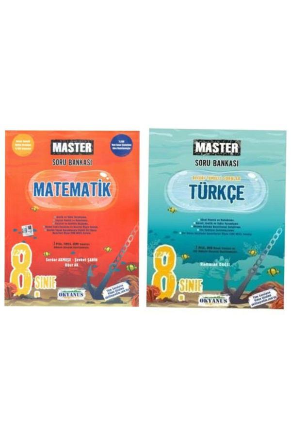 Okyanus Yayıncılık 8.Sınıf Okyanus Master Matematik + Türkçe Soru Bankası - Okyanus Yayıncılık - Image 1