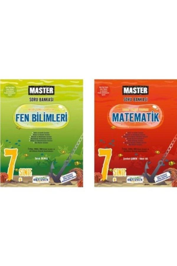 Okyanus Yayıncılık Yayıncılık 7.Sınıf Master Matematik - Fen Bilimleri Soru Bankası - Okyanus Yayıncılık - Image 1