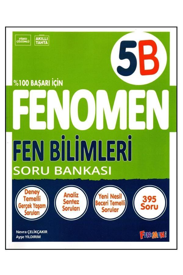 Fenomen Yayıncılık 5. Sınıf Fen Bilimleri Soru Bankası (B) - Fenomen Yayıncılık - Image 1