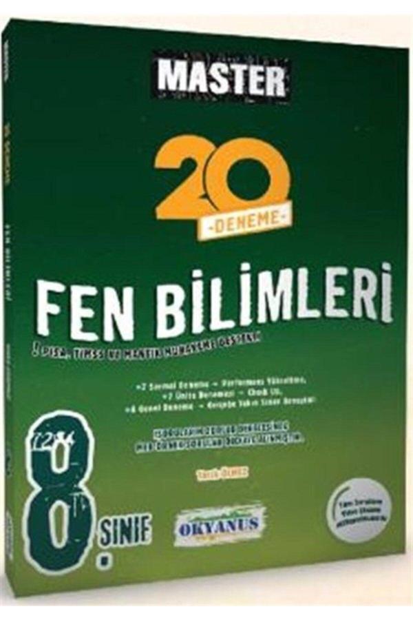 Okyanus Yayıncılık Güncel 8. Sınıf Master 20 Fen Bilimleri Denemesi - Okyanus Yayıncılık - Image 1