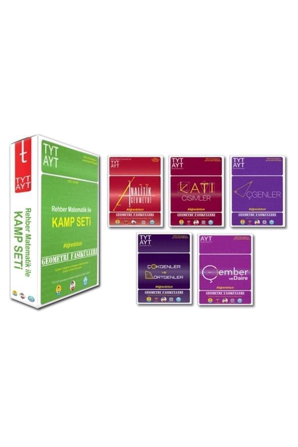 Rehber Matematik Ile Kamp Seti Tyt Ayt Geometri Fasikülleri Set 5 Kitap 2023 - Rehber Matematik - Image 1