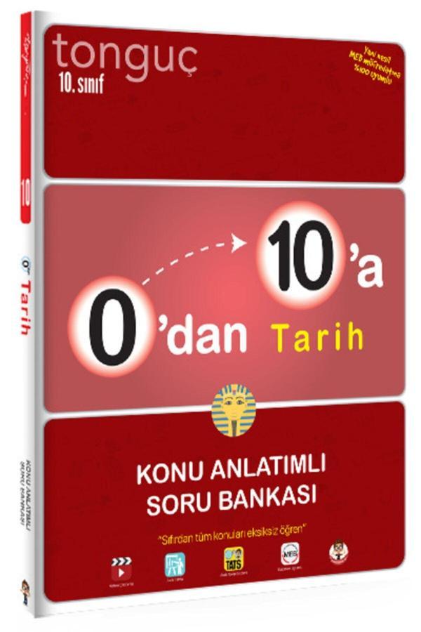 Tonguç Yayınları 0'Dan 10'A Tarih Konu Anlatımlı Soru Bankası - Tonguç Yayınları - Image 1