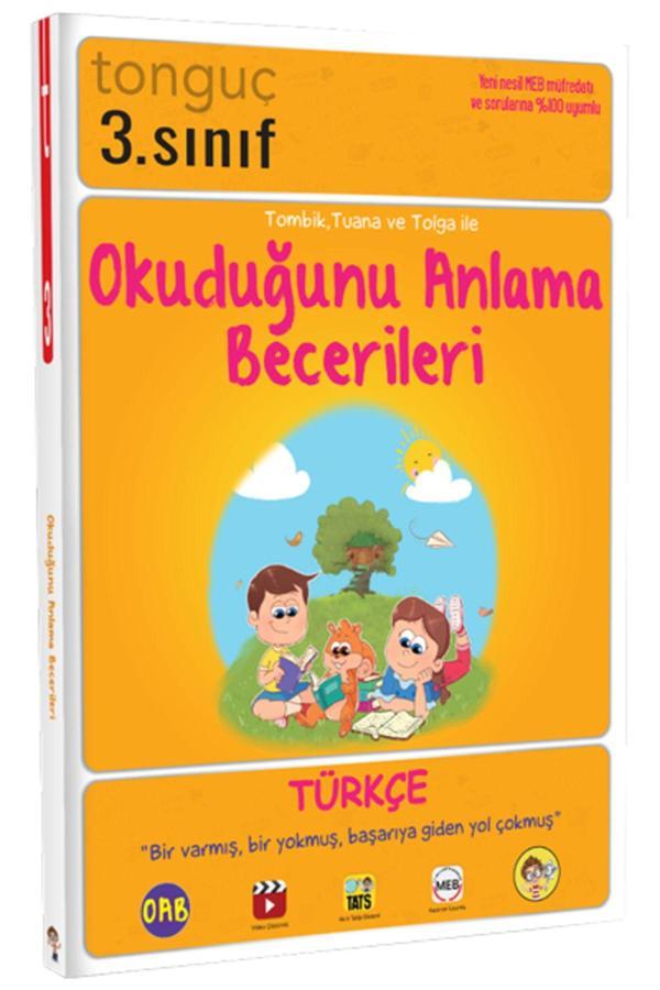 Tonguç Akademi 3. Sınıf Türkçe Okuduğunu Anlama Becerileri / Kolektif - Tonguç Akademi - Image 1