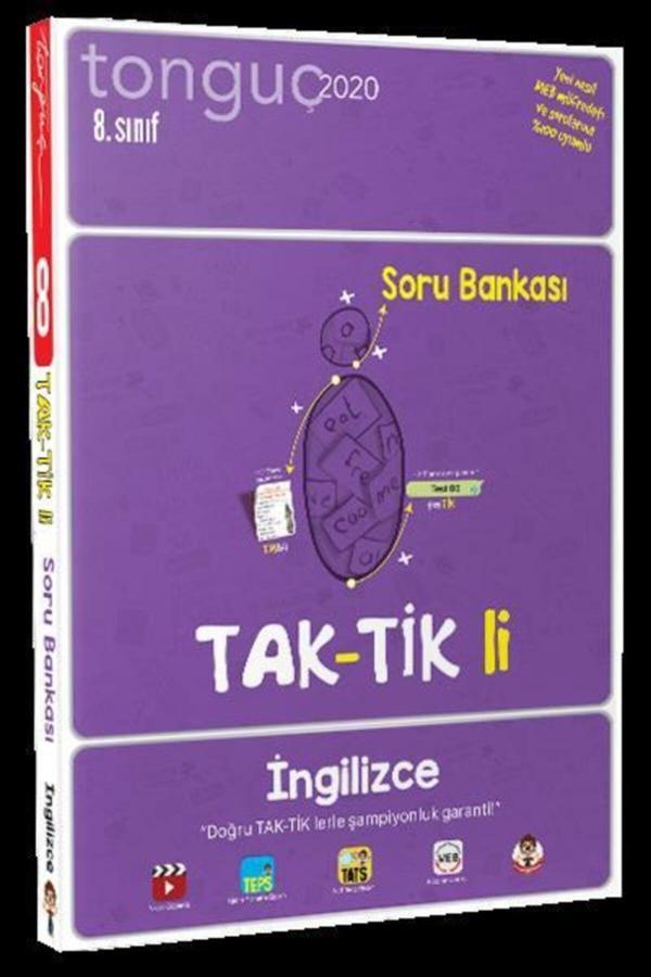 Tonguç Yayınları 8 Sınıf Ingilizce Taktikli Soru Bankası 2020 - Tonguç Yayınları - Image 1