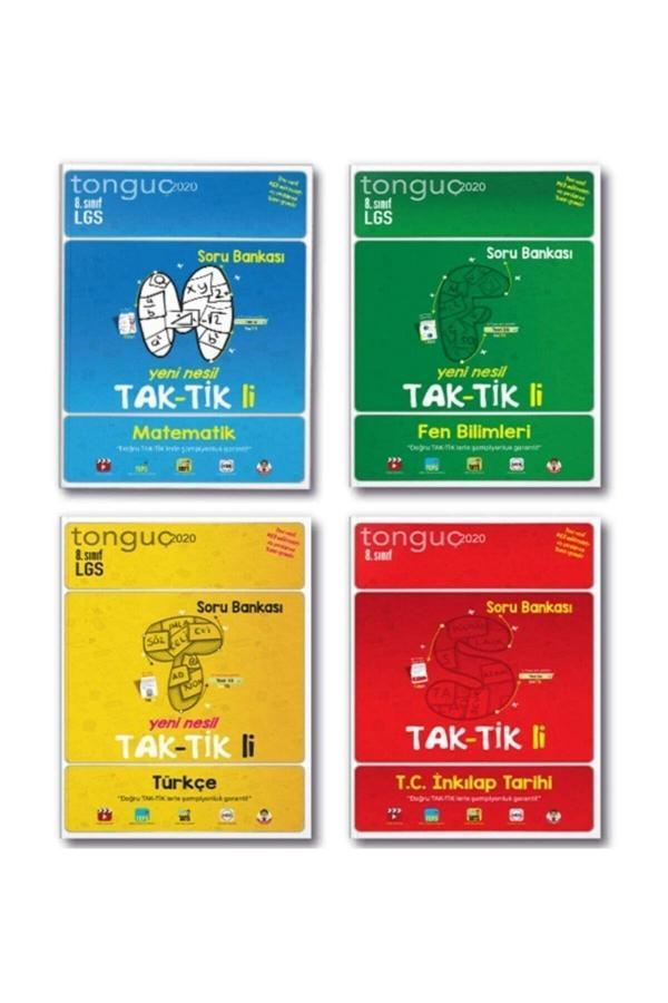 Tonguç Yayınları 8 Sınıf Taktikli Soru Bankası 4 Lü - Tonguç Yayınları - Image 1
