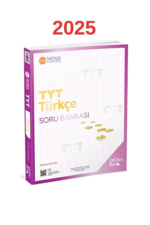 Üç Dört Beş Yayınları 345 Tyt Türkçe Soru Bankası 2025 - Üç Dört Beş Yayınları - Image 1