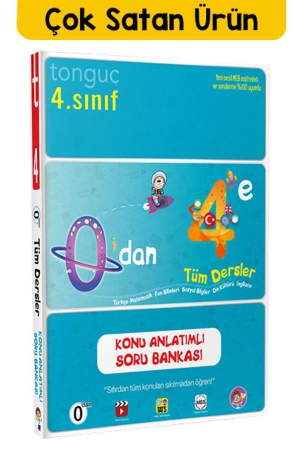Tonguç Yayınları Güncel 0'Dan 4'E Konu Anlatımlı Soru Bankası - Tonguç Yayınları - Image 1