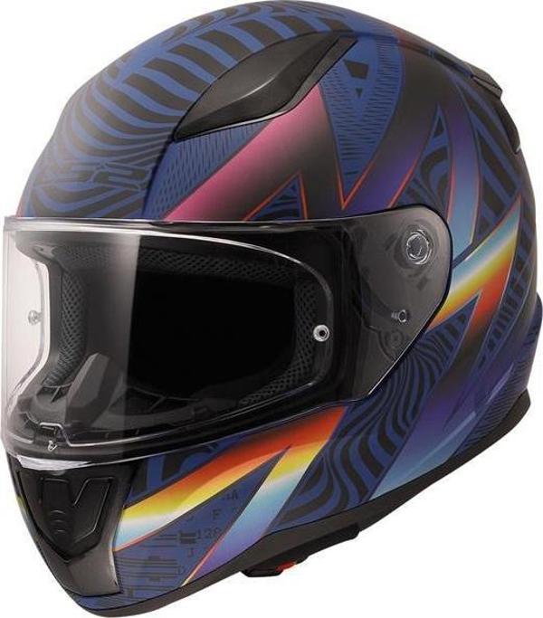 Ls2 Rapıd 2 Optık Kapalı Kask Mat Mavi-mor LARGE - Image 1