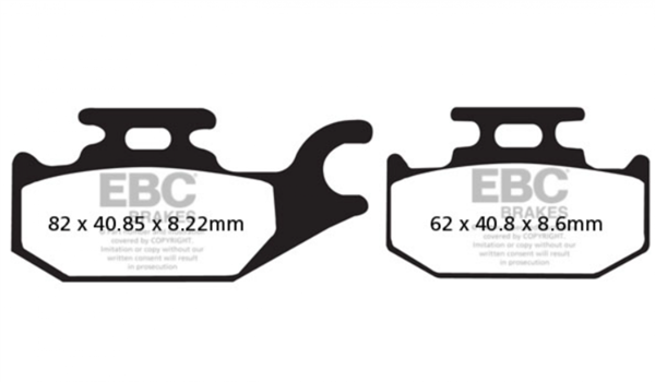 Ebc Fren Balatası Sinter Sfa413hh Burgman 200 - Image 1