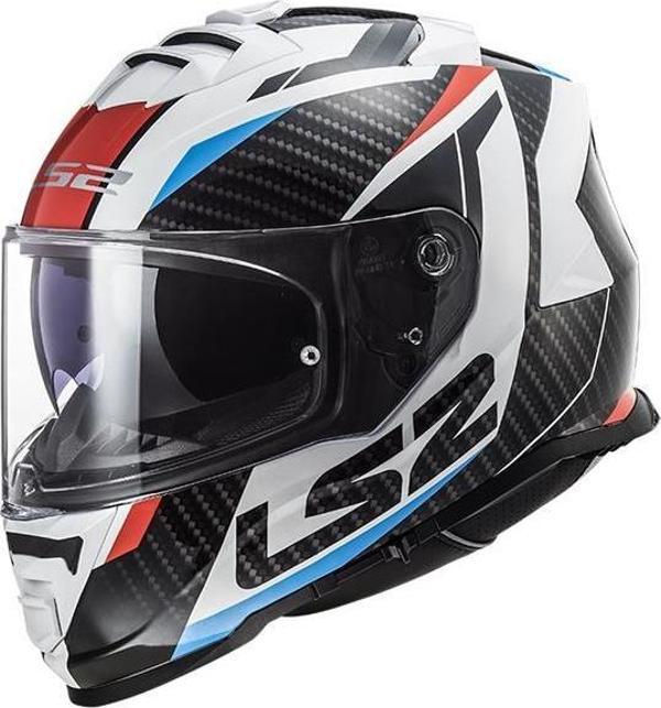 Ls2 Storm 2 Kapalı Kask Racer Mavi Kırmızı SMALL - Image 1