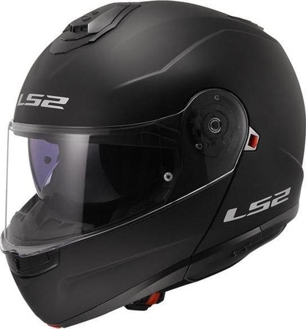 Ls2 Strobe 2 Çene Açılır Kask Mat Siyah X-LARGE - Image 1