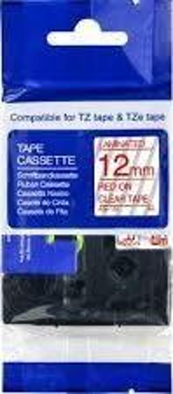 Aimo Krt-Muadil AZE-132 12 mm Şeffaf Üzerine Kırmızı Lamina 8 Metre - Image 1