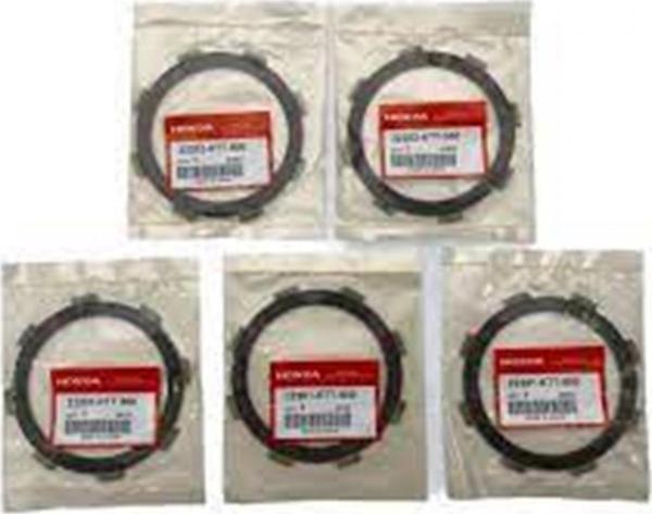 Motospartan Debriyaj Balatası 5 Li Set Orjinal 22202-ktt-900 Honda Cbf150 Ybr Cg 250 Chooper Tvs Apa - Image 1