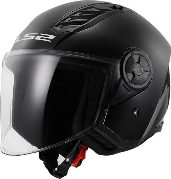 Ls2 Aırflow 2 Yarım Kask Siyah SMALL - Image 1