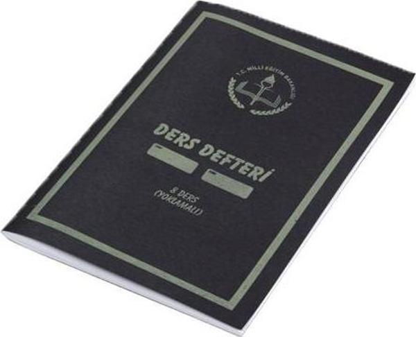 Gülpaş Ders Defteri Yoklamalı Plastik Kapak 6-7-8 H-1-2-3 Sınıf 8 Ders 388 - Image 1