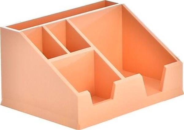 Ops Masa Seti Kalemlik-Organizer Pastel Turuncu KLM 208 - Image 1