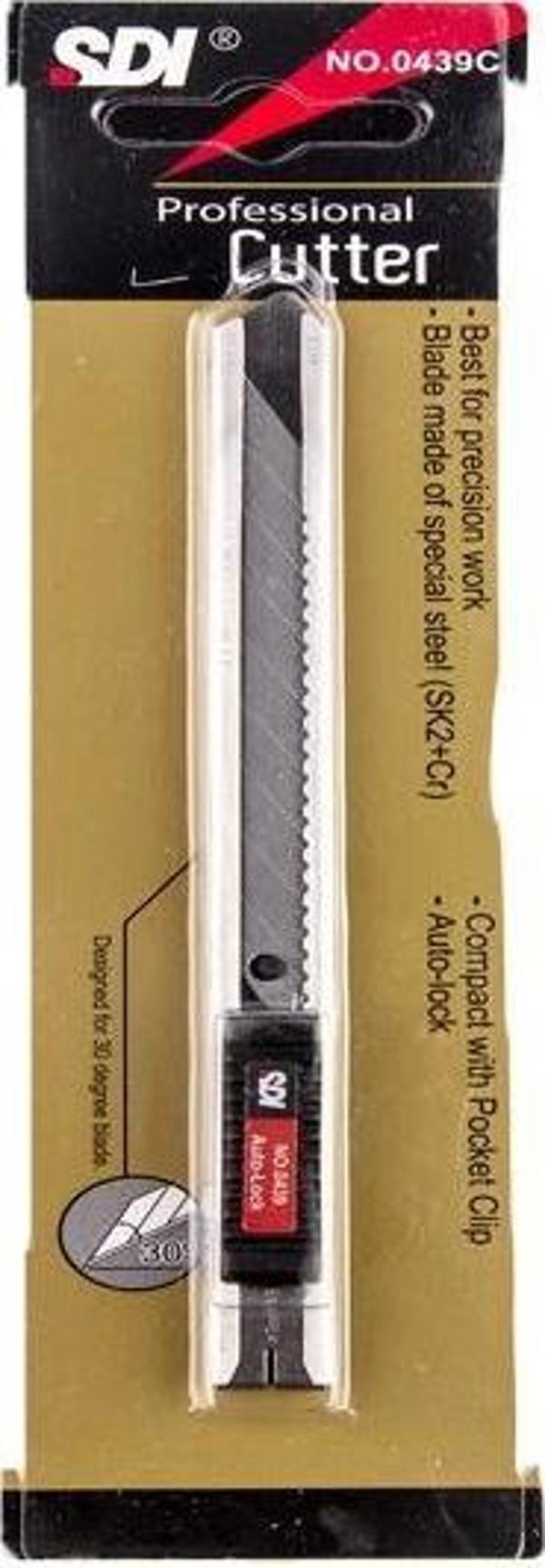 SDI Maket Bıçağı Dar Metal Gövde 0439C - Image 1