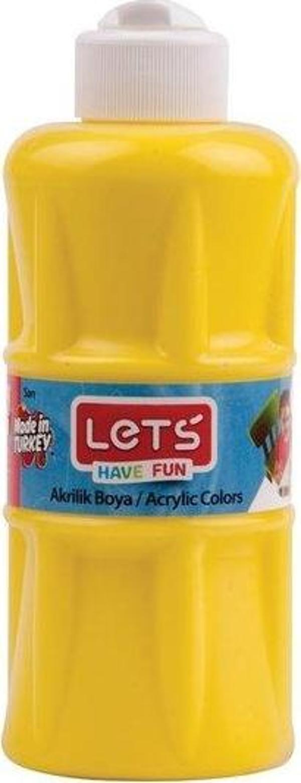 Lets Akrilik Boya 250 ml Sarı L-5702 - Image 1