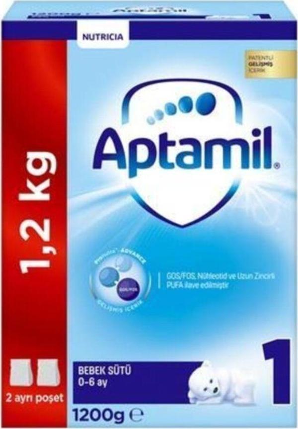 Aptamil 1 Bebek Sütü 1200 G 0-6 Ay - Image 1